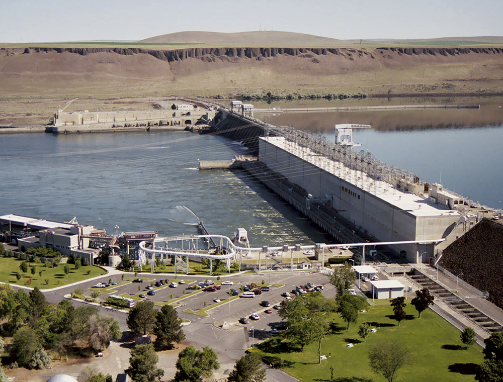 McNary Dam and Lake Wallula